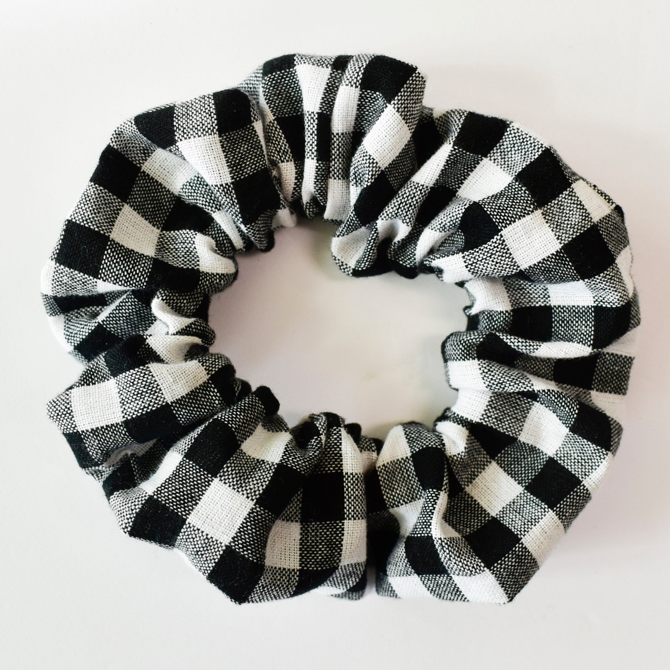 Gingham Scrunchie
