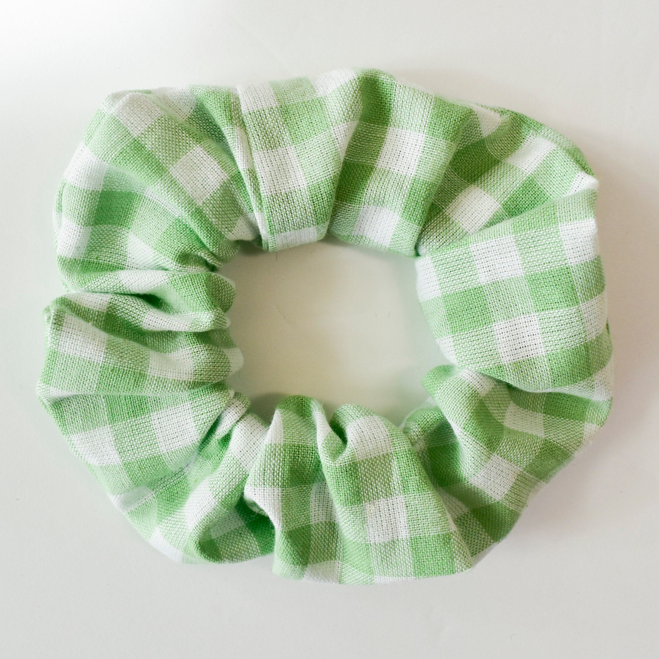 Gingham Scrunchie