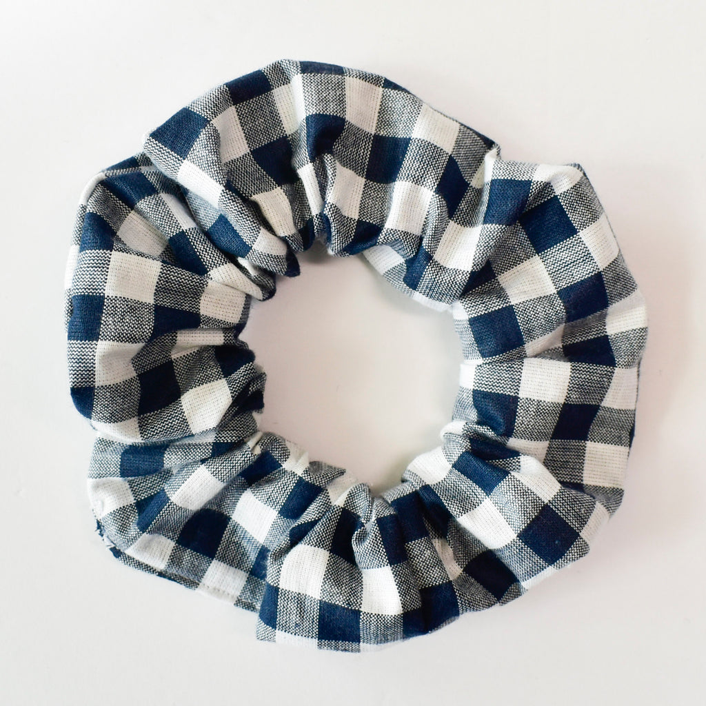 Gingham Scrunchie