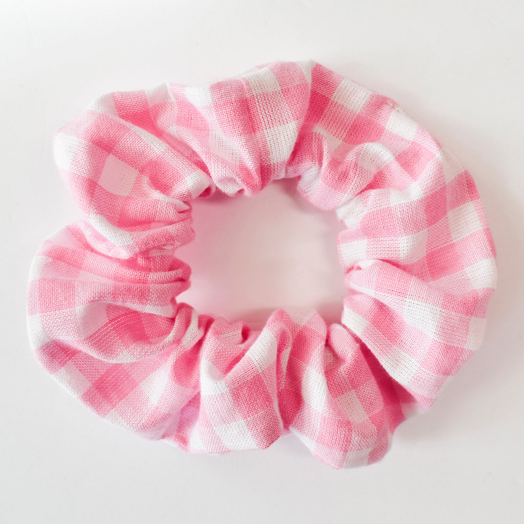 Gingham Scrunchie