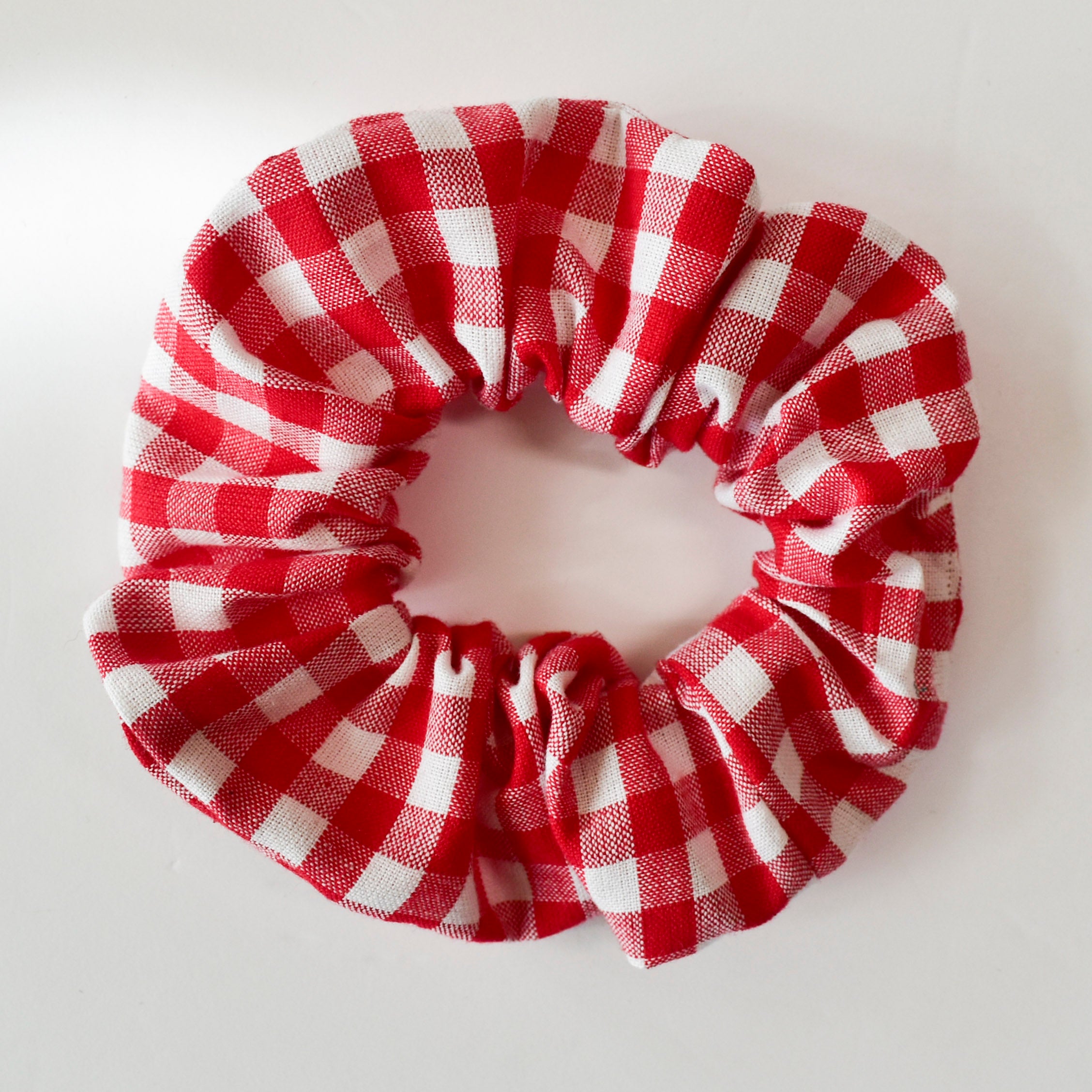Gingham Scrunchie
