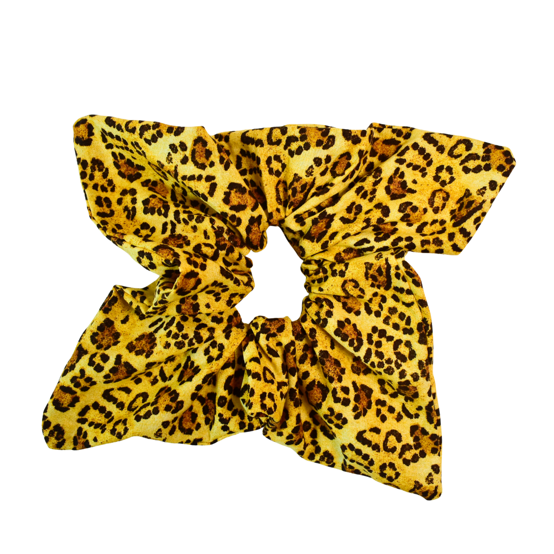 Square Scrunchie - Leopard