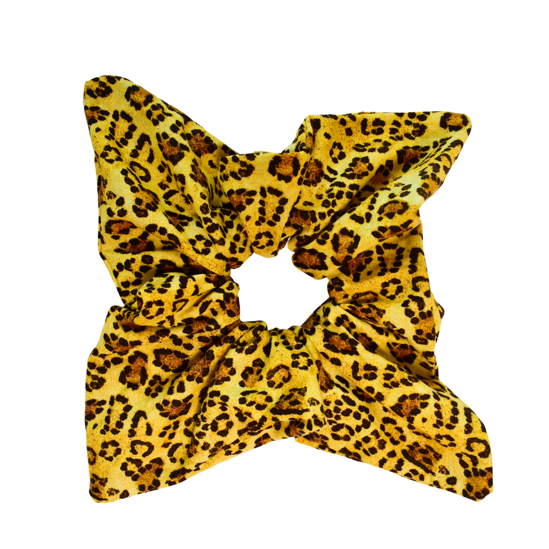 Square Scrunchie - Leopard
