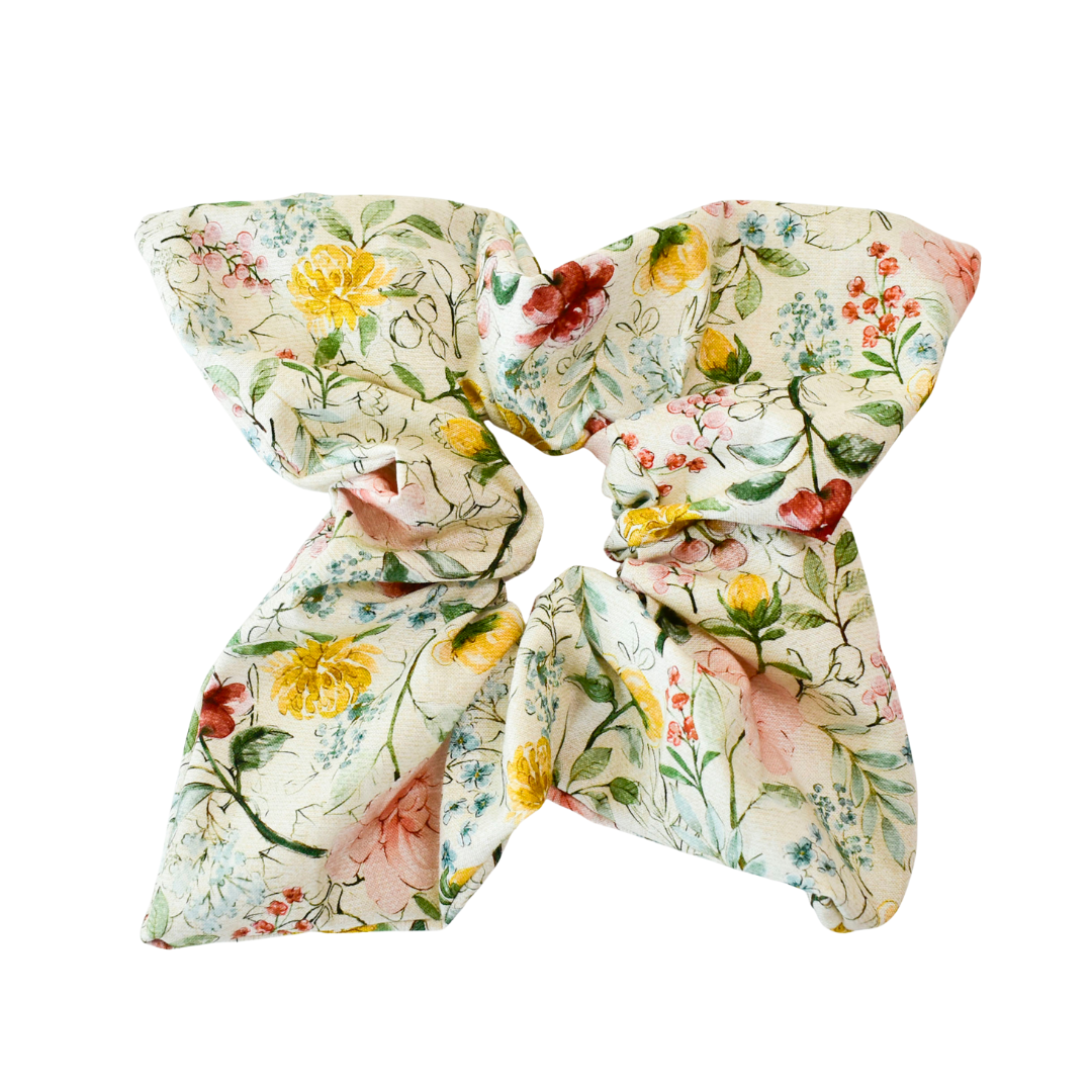 Square Scrunchie - Floral